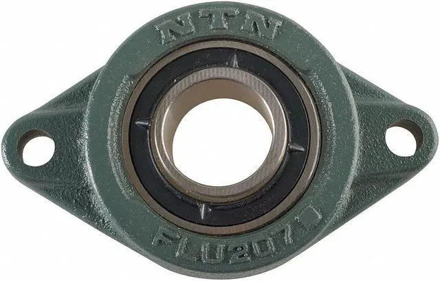 Alt view image 3 of 4 - Mounted Brg, 2-Bolt Flange, Dia 1-1/8 In