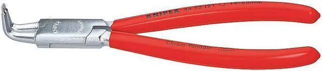 Main image of Knipex 44-23-J11 90 Degree Angled Tip Internal Circlip Pliers 12-25 mm dia - Chrome w/ Plastic Grip