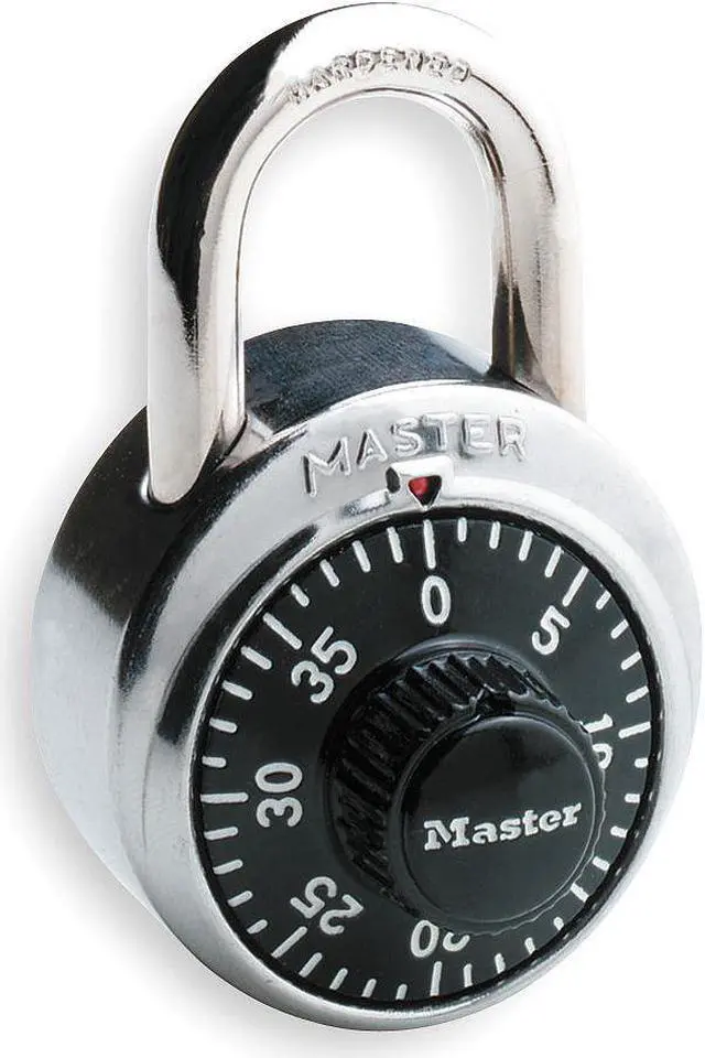 Alt view image 2 of 4 - Combination Padlock, Front, 1 Dial, SS