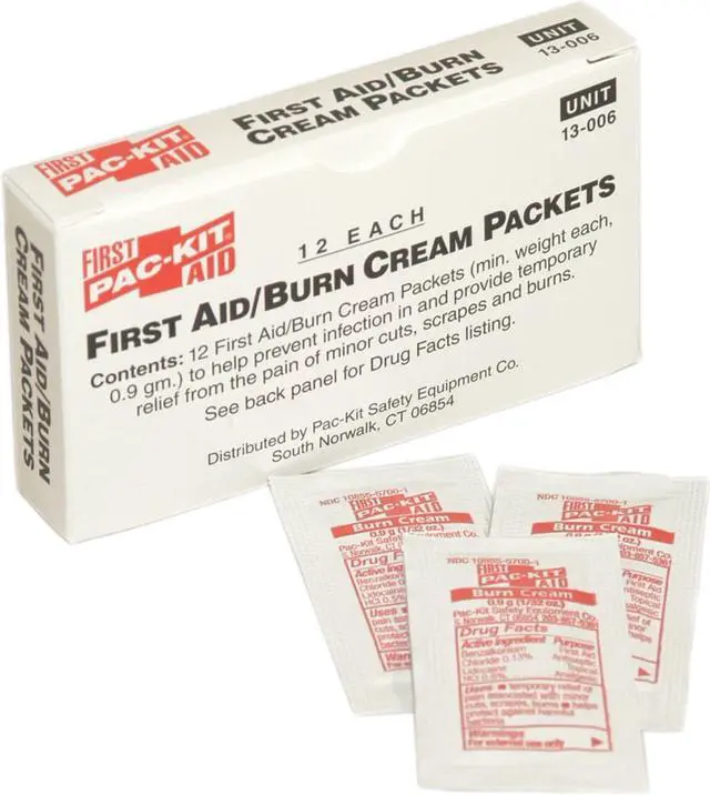 Alt view image 4 of 5 - Burn Cream, Packet, 0.9g, PK12