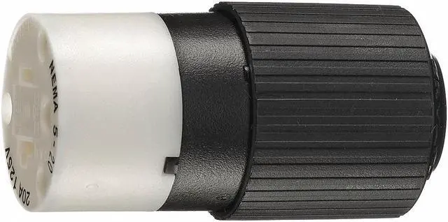 Main image of BRYANT BRY5369NC Straight Blade Connector, 5-20R, 20 A, 125V AC, 2 Pole, 3