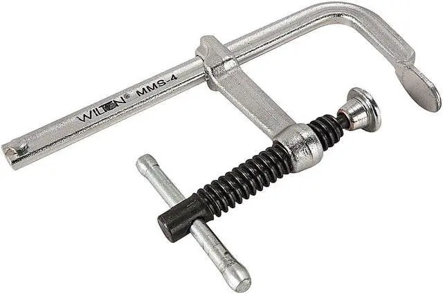 Main image of WILTON MMS-4 4 in Bar Clamp, Steel Handle and 2 1/4 in Throat Depth