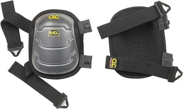 Alt view image 2 of 5 - Knee Pads,Swivel,PU,Gel,Universal,PR CLC 375