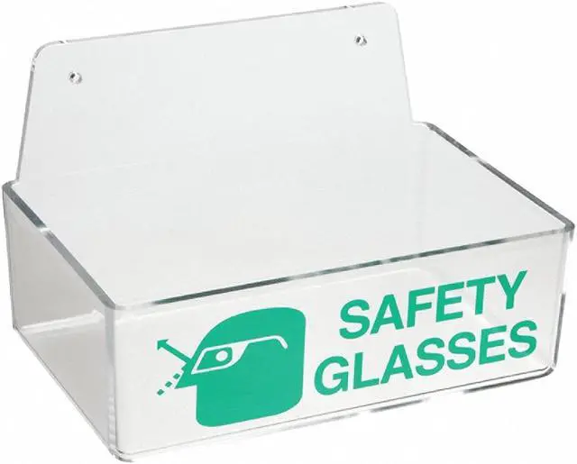 Alt view image 2 of 2 - BRADY 2011 Saf Glss Hldr W/o Cover,Tray,Grn/Clr