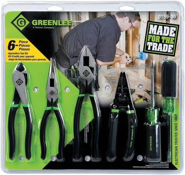 Alt view image 3 of 8 - GREENLEE 0159-36 General Hand Tool Kit,No. of Pcs. 6