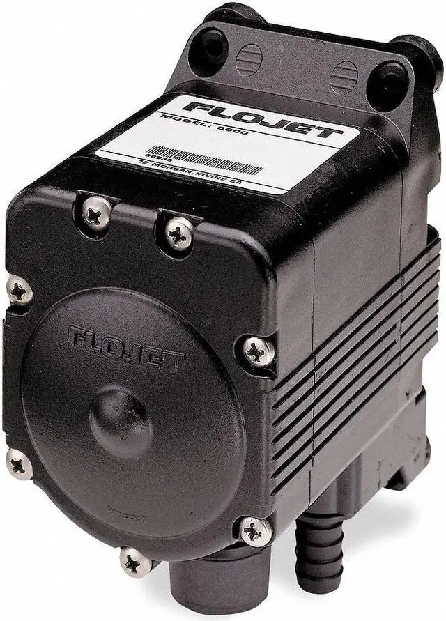 Alt view image 2 of 3 - FLOJET G575215Z Double Diaphragm Pump, Polypropylene, Air Operated, Santoprene,
