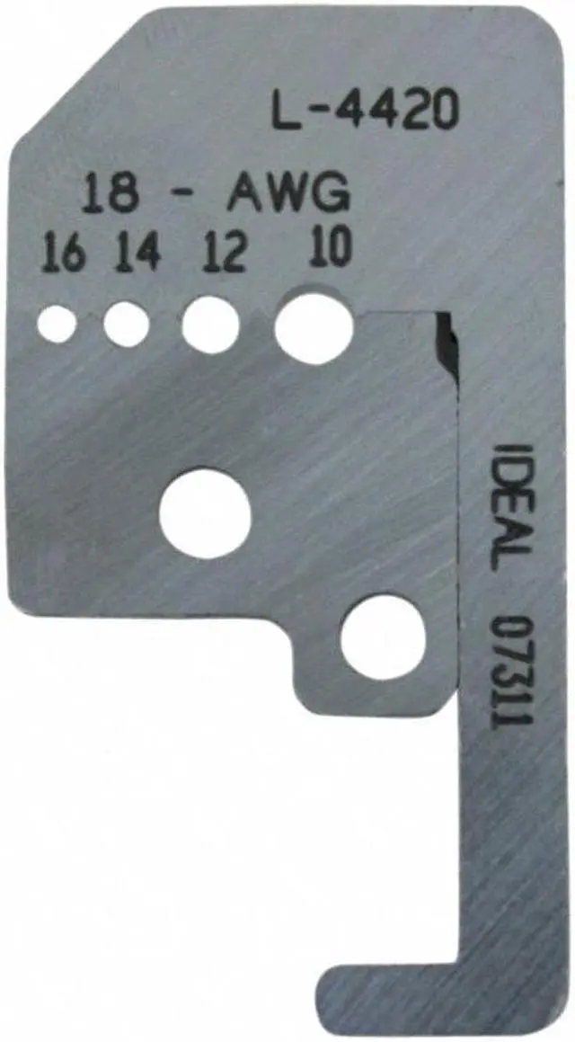 Alt view image 2 of 3 - IDEAL L-4420 Stripmaster Replacement Blade Set,For 10F549