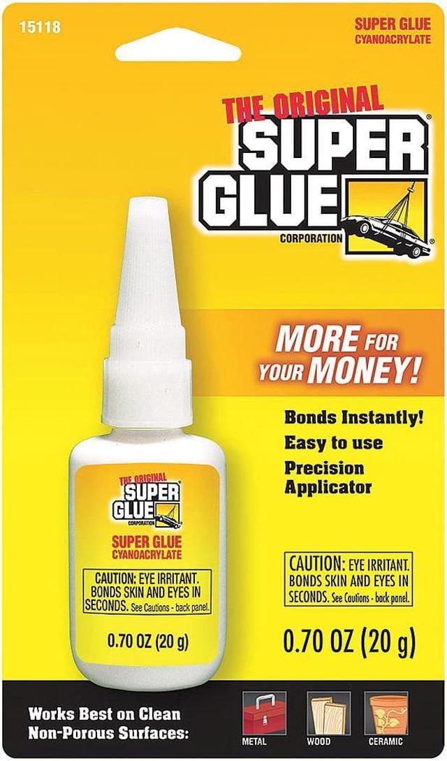 The Original Super Glue Cyanoacrylate Bonds Instantly Precision