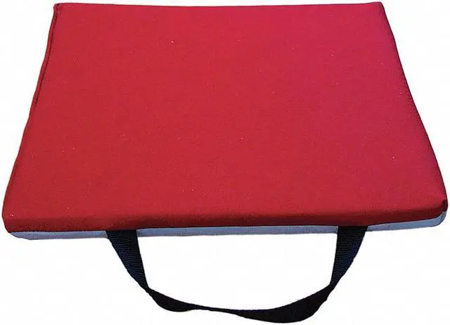 Alt view image 2 of 3 - IMPACTO 979-11 Kneeling Mat, 12 x 24 In., Red/Gray