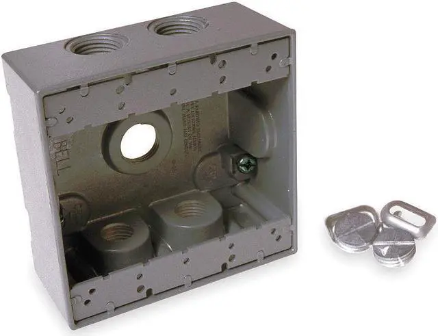 Main image of BELL OUTDOOR 5345-0 Weatherproof Electrical Box, 31 cu in, FSS Box Type, 2