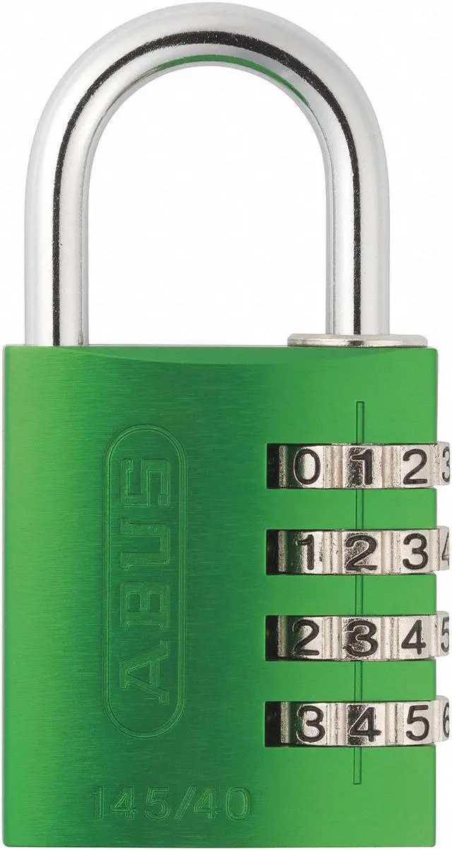 Main image of Abus Combination Padlock, Resettable Side-Dial Location, 1" Shackle Height