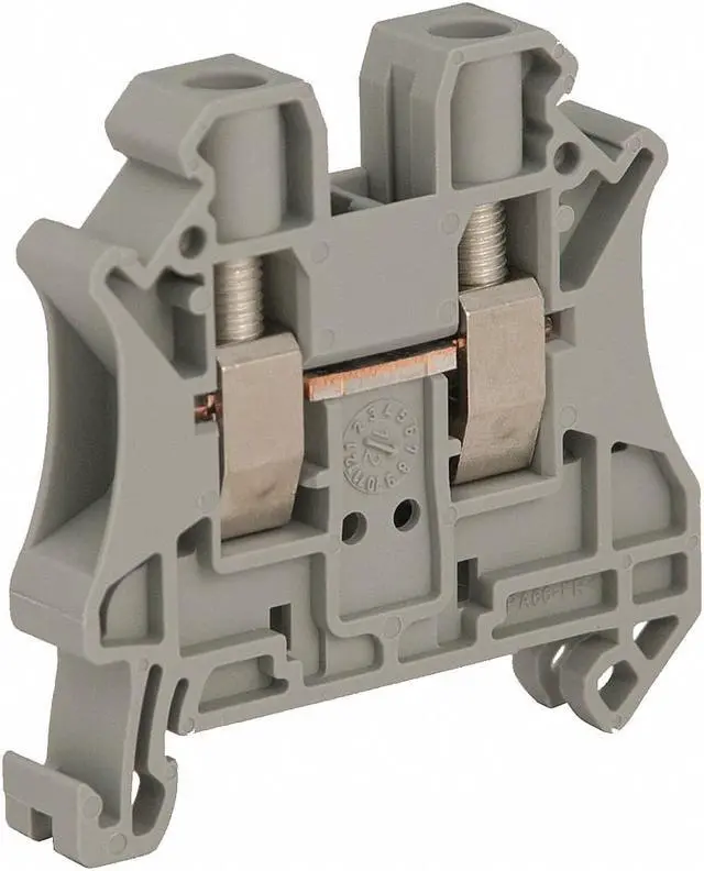 Alt view image 2 of 2 - SCHNEIDER ELECTRIC NSYTRV62 Terminal Block, Pass-Through, 1 Pole, 50 A, 1,000 V