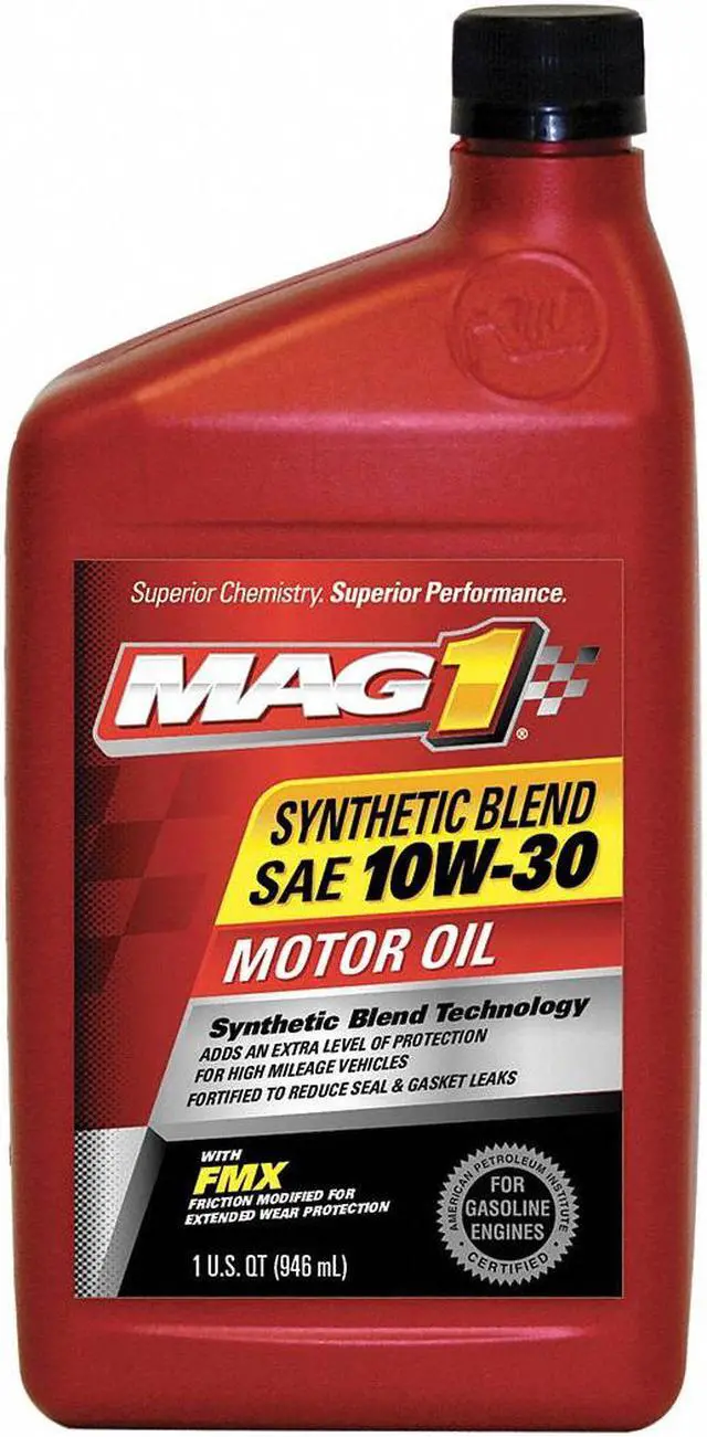 Alt view image 2 of 2 - MAG 1 MAG64839 Synthetic Motor Oil, 10W-30, 1 Qt.