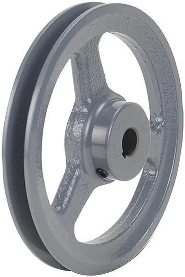 Alt view image 2 of 2 - TB WOOD'S AK641 1" Fixed Bore 1 Groove Standard V-Belt Pulley 6.25 in OD