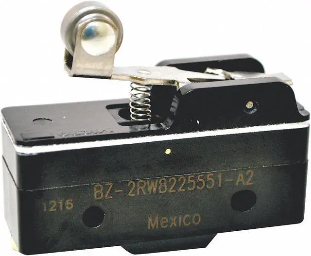Alt view image 2 of 3 - HONEYWELL BZ-2RW8225551-A2 Snap Action Switch, Lever, Roller, Short Actuator,
