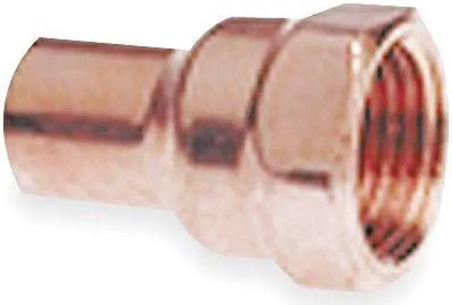 Alt view image 2 of 2 - NIBCO C6032 1/2 1/2" NOM FTG x 1/2" FNPT Copper Adapter