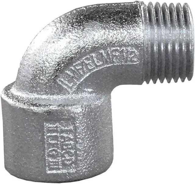 Main image of APPLETON ELECTRIC ELMF90-75 IMC 90 Deg Elbow, 3/4 in, Threaded, Iron, Electro