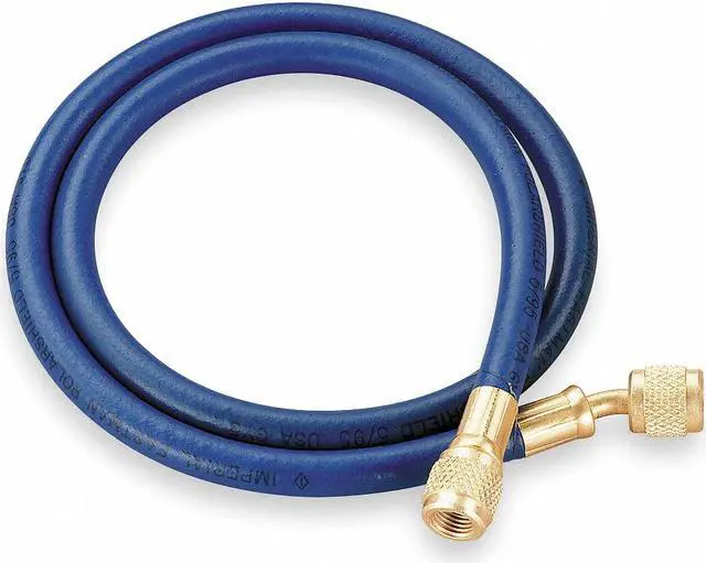 Alt view image 2 of 3 - YELLOW JACKET 21260 Low Side Hose,60 In,Blue