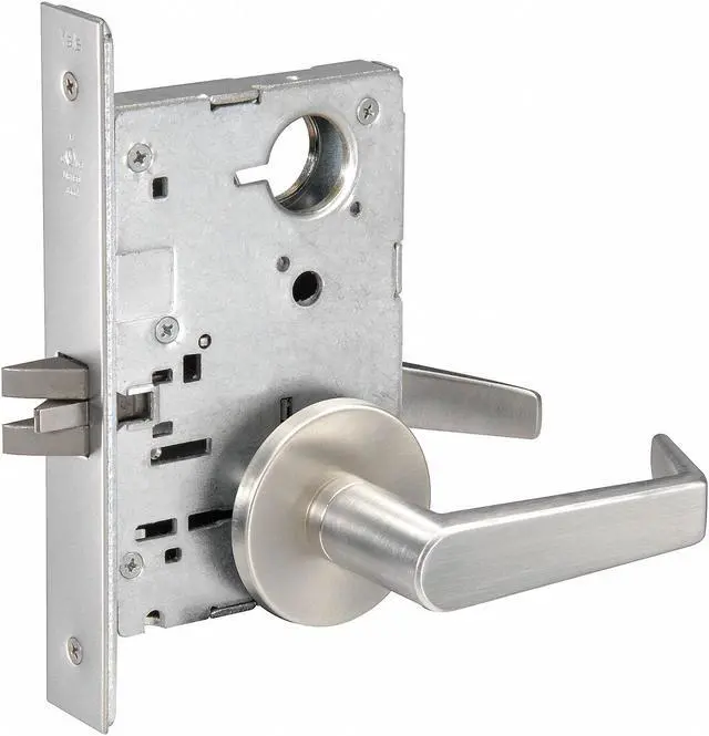 Alt view image 3 of 4 - ASSA ABLOY ACCENTRA AUR8801FL x 626 Lever Lockset, Mechanical, Passage, Grade 1