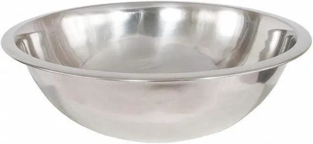 Alt view image 2 of 2 - CRESTWARE MB08 Mixing Bowl,Stainless Steel,8 qt.