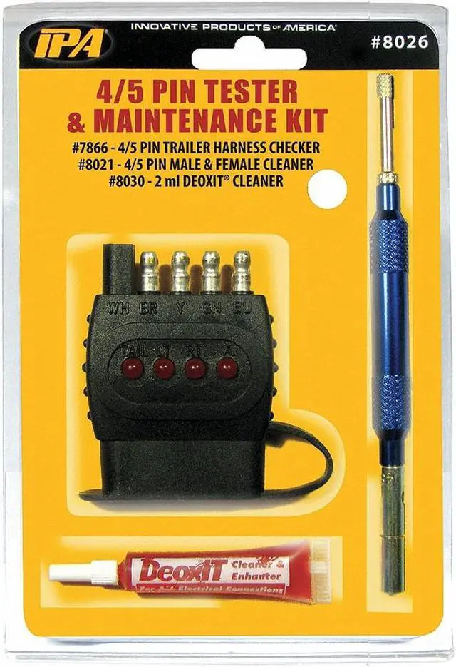 Alt view image 2 of 3 - INNOVATIVE PRODUCTS OF AMERICA 8026 4/5 Pin Towing Maintenance Kit