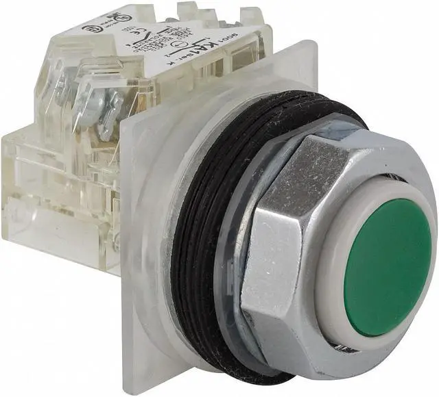 Main image of SCHNEIDER ELECTRIC 9001KR3GH13 Non-Illuminated Push Button, 30 mm, 1NO/1NC,