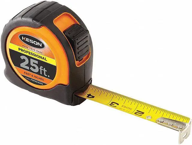 Main image of KESON PGPRO1825V 25 ft Tape Measure, 1 in Blade