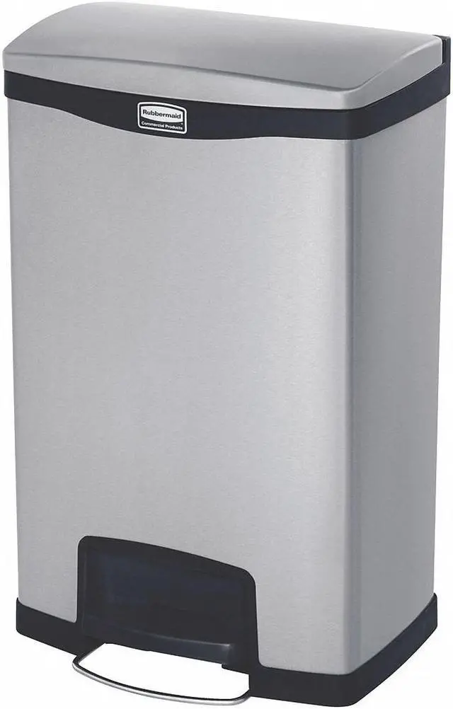 Alt view image 4 of 15 - Rubbermaid Commercial Slim Jim Waste Container 1901992