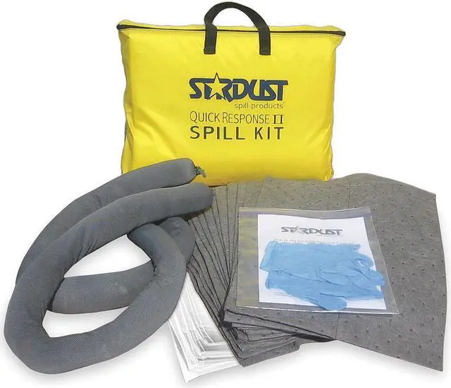 Main image of STARDUST D715 Spill Kit, Chem/Hazmat, Yellow