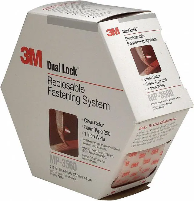 Main image of Scotchmate Reclosable Fastener Clear MP3560