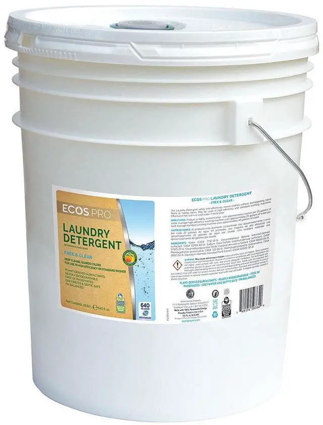 Alt view image 2 of 4 - ECOS PRO PL9764/05 5 gal. Pail High Efficiency Liquid Laundry Detergent