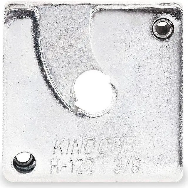 Alt view image 3 of 4 - KINDORF H 122 3/8 EG Channel Nut,3/8 In,Silver