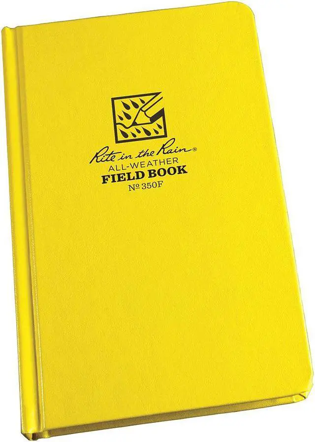 Alt view image 2 of 4 - RITE IN THE RAIN 350F All Weather Book,Field,4-3/4 x 7-1/2In.
