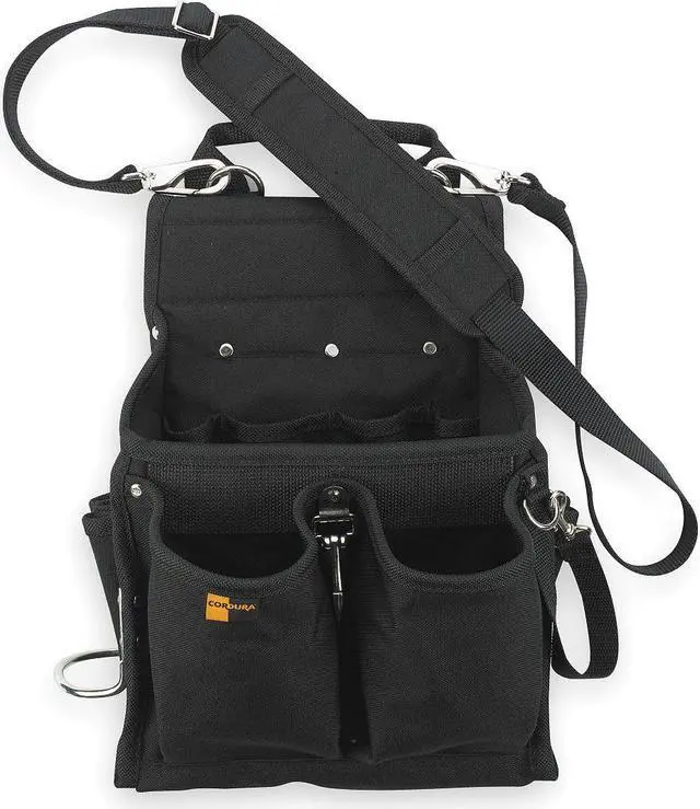 Main image of Clc Electricians Tool Pouch Black  Ballistic Polyester  5508