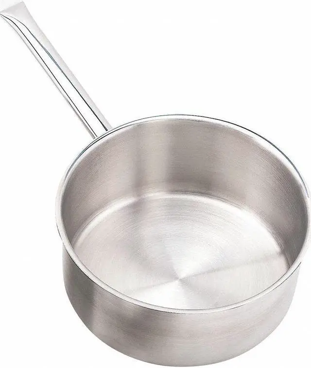 Main image of CRESTWARE SSSAU3 Stock Pot w/Cover,3 qt,9-1/4 In.,SS