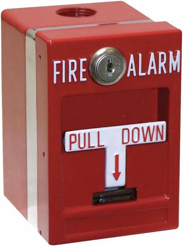 Alt view image 3 of 5 - Weatherproof pull station sgl action hex