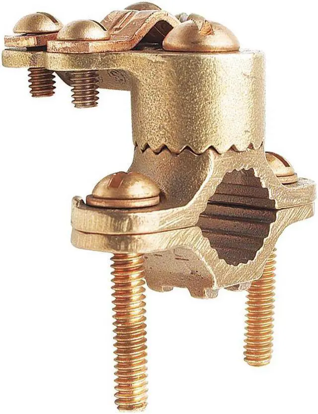 Alt view image 3 of 3 - Pipe Ground Clamp, 8AWG, 3.6In