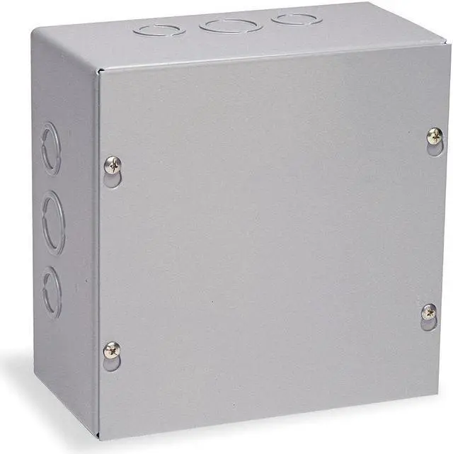 Main image of WIEGMANN SC060606NK NEMA 1 6.0 in H x 6.0 in W x 6.0 in D Wall Mount Enclosure