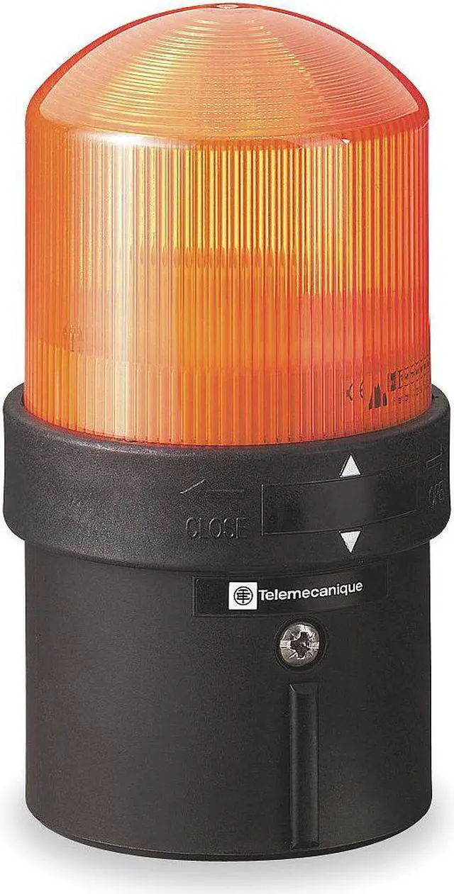 Main image of SCHNEIDER ELECTRIC XVBL4B5 Warning Light, LED, Orange, 24VAC/24-48VDC