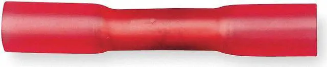 Main image of 3M MH18BCX Butt Splice Wire Connector, 18 AWG Max, Red, Polyolefin Insulation,