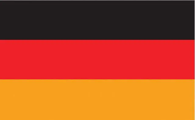 Main image of ANNIN FLAGMAKERS 192901 Germany Flag,4x6 Ft,Nylon
