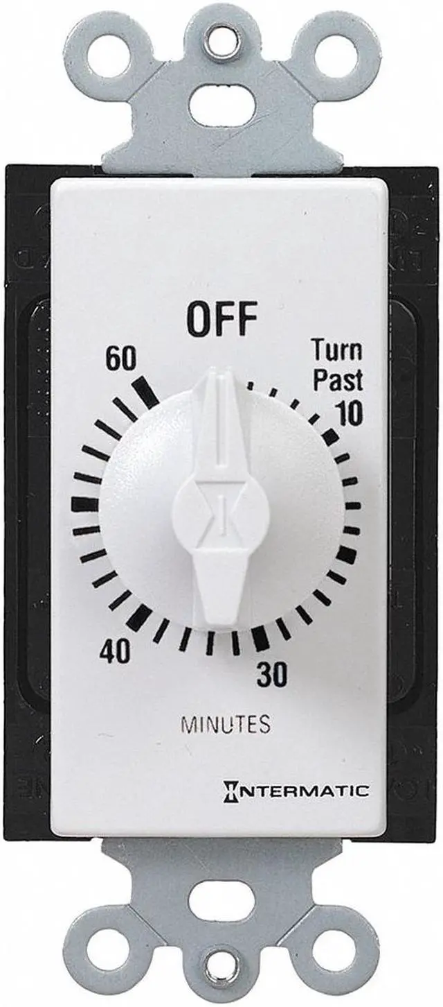 Main image of Intermatic Timer,Spring Wound,60 Min  FD460MW