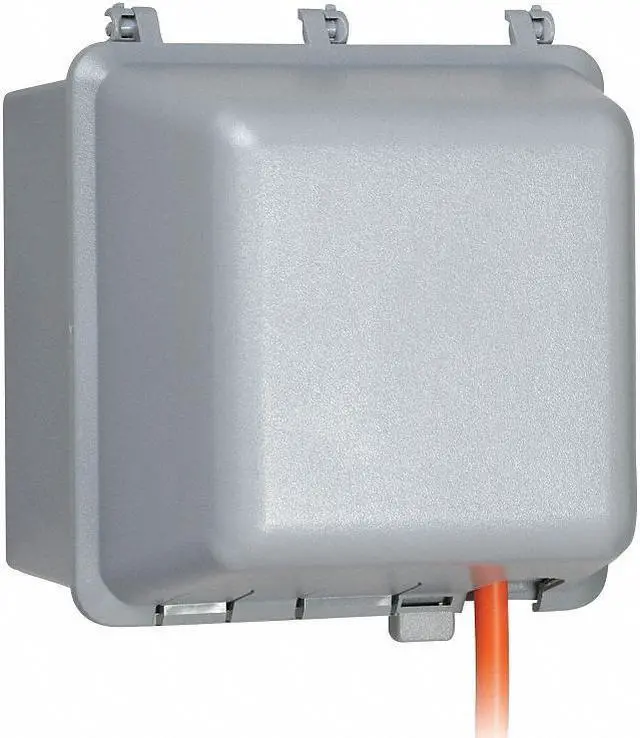 Alt view image 3 of 4 - TAYMAC MM7440G 2 Gangs -Gang Vertical Weatherproof Cover, ,Polycarbonate