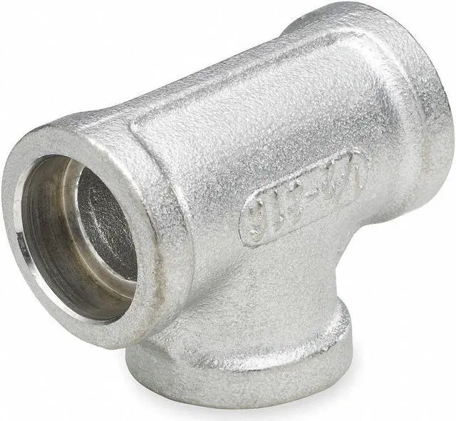Main image of ZORO SELECT 4307005120 1-1/2" Socket Weld SS Tee