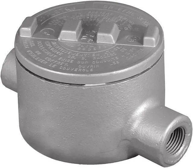 Main image of APPLETON ELECTRIC GRC75 Conduit Outlet Body,Iron,C,3/4 In.