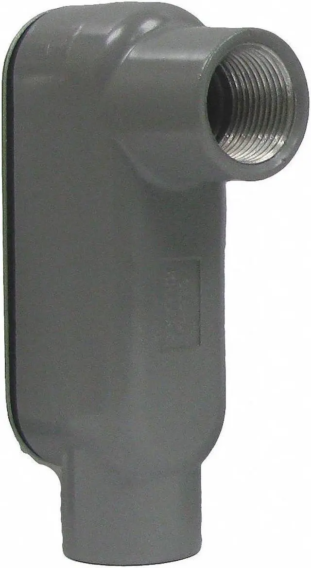 Main image of HUBBELL KILLARK OLB-6CG Conduit Outlet Body w/Cover,Aluminum,LB