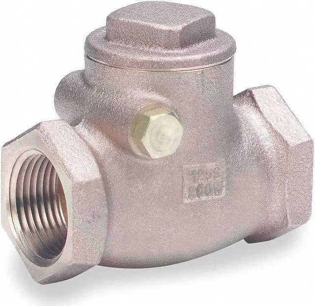 Main image of MILWAUKEE VALVE 509 3/4 3/4" FNPT Bronze Swing Check Valve