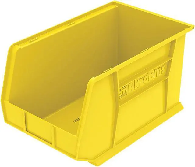 Alt view image 2 of 3 - AKRO-MILS 30260YELLO Yellow Hang and Stack Bin, 18"L x 11"W x 10"H