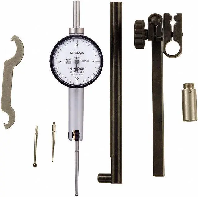 Alt view image 4 of 6 - MITUTOYO 513-402-10T Dial Test Indicator Set,Hori,0to0.030 In