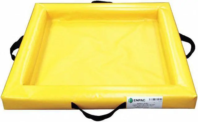 Alt view image 2 of 4 - ENPAC 5624-YE Duck Pond Mini-Berm, 20 gal Spill Capacity, Industial Fabric